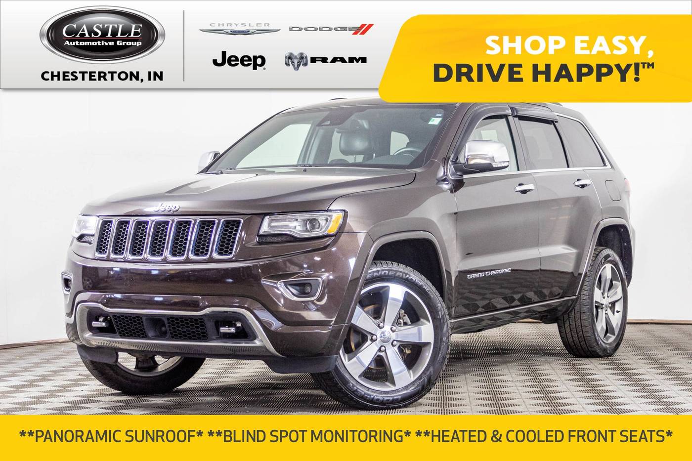 2016 Jeep Grand Cherokee Overland — SUV — 135,767 mi — Chesterton, IN