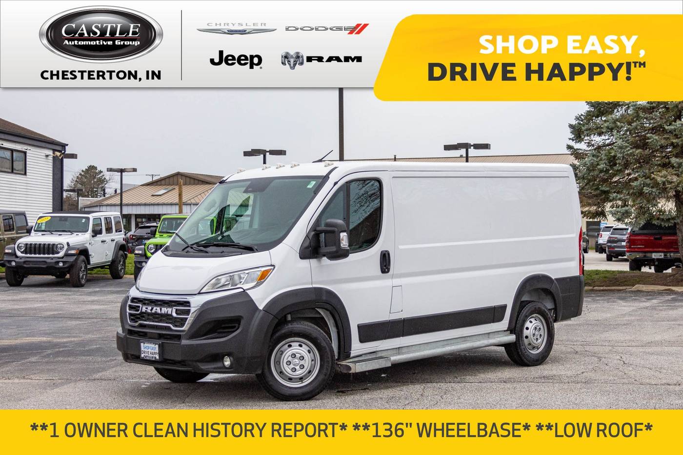 2023 Ram ProMaster Cargo Van 2500 — Cargo Van — 20,279 mi — Chesterton, IN