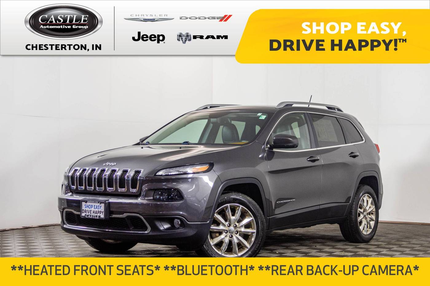 2015 Jeep Cherokee Limited — SUV — 120,733 mi — Chesterton, IN