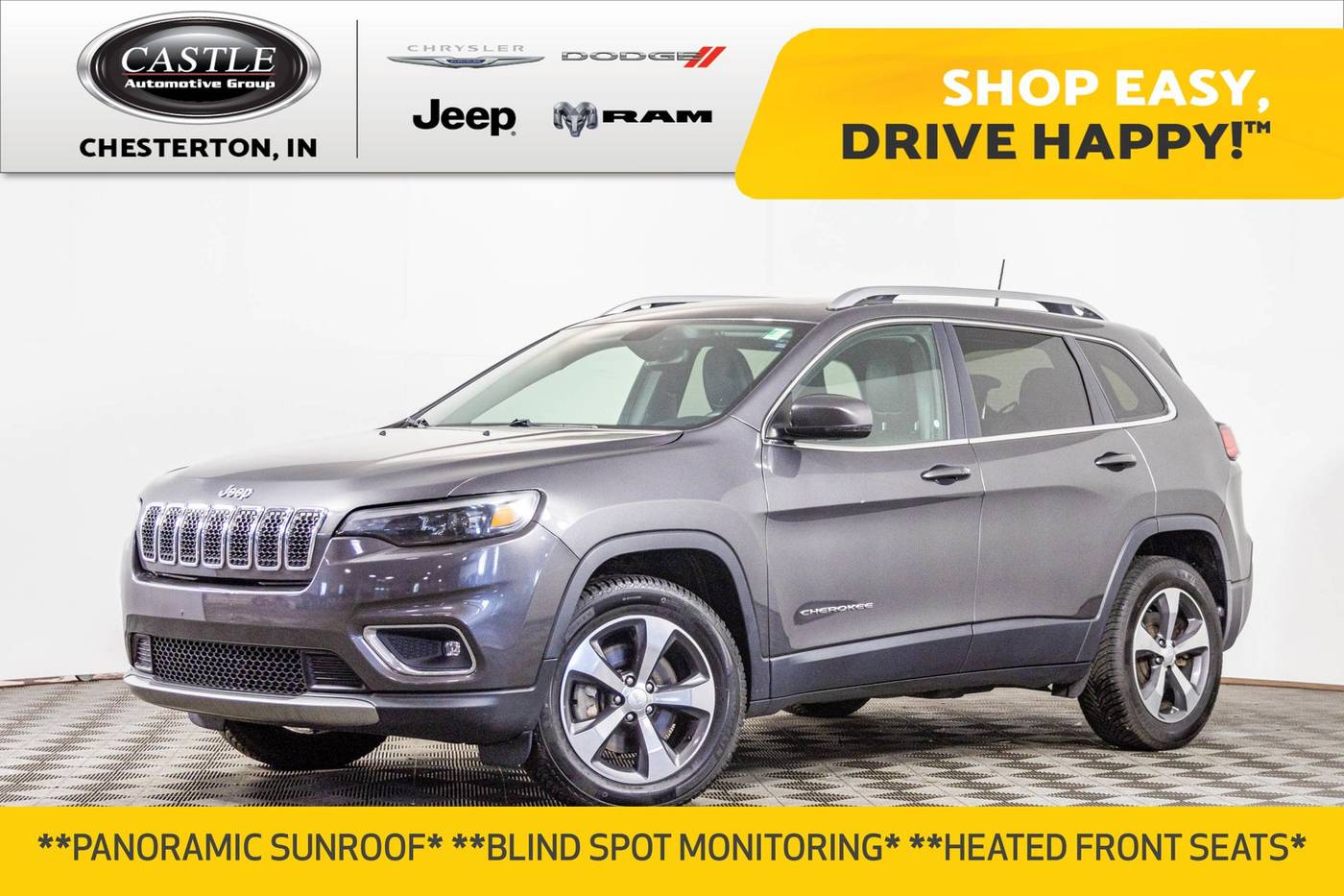 2019 Jeep Cherokee Limited — SUV — 44,581 mi — Chesterton, IN