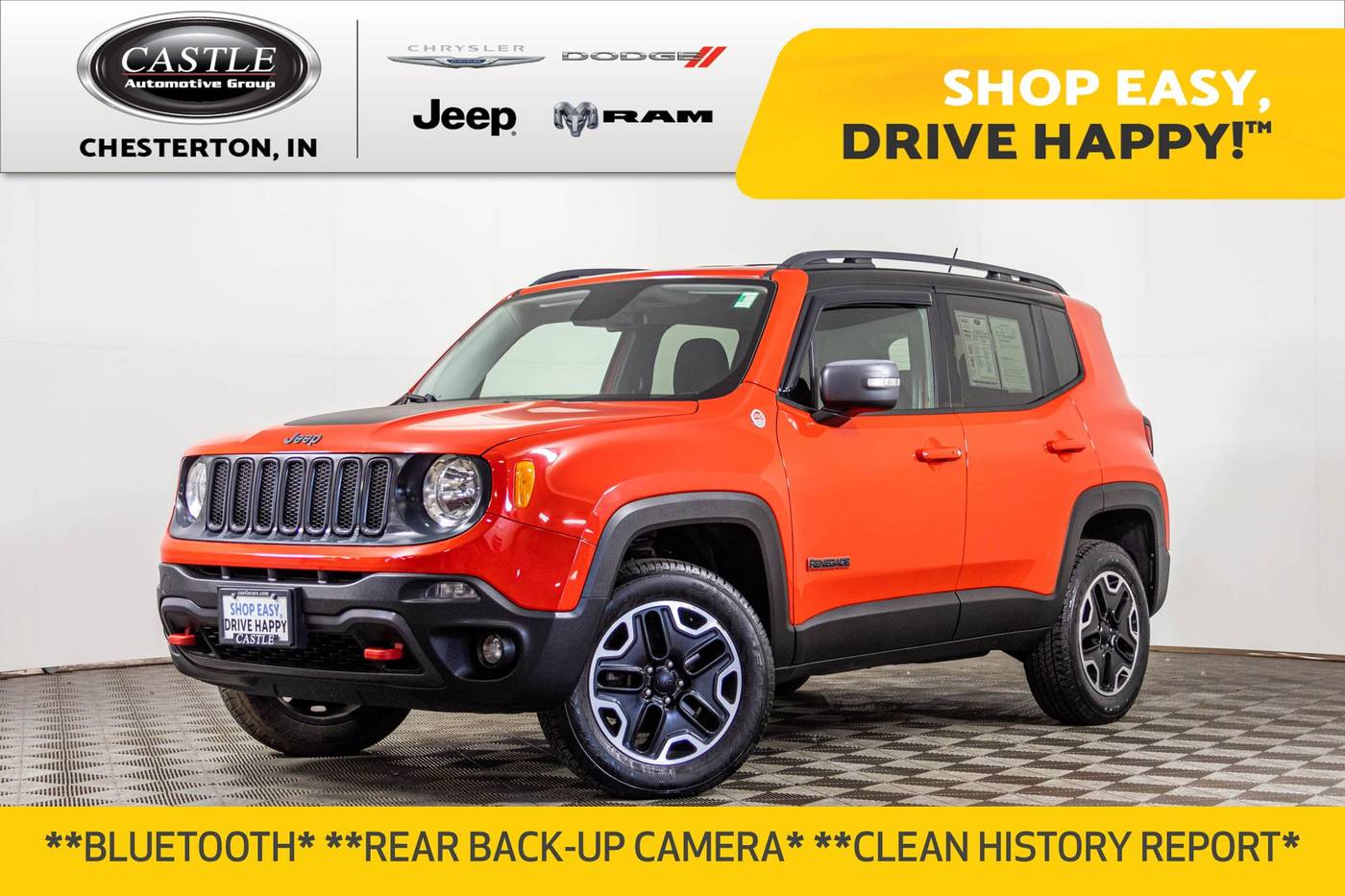 2016 Jeep Renegade Trailhawk — SUV — 52,345 mi — Chesterton, IN