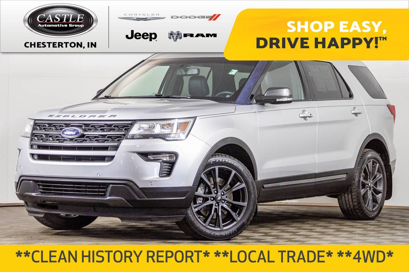 2018 Ford Explorer XLT — SUV — 82,414 mi — Chesterton, IN