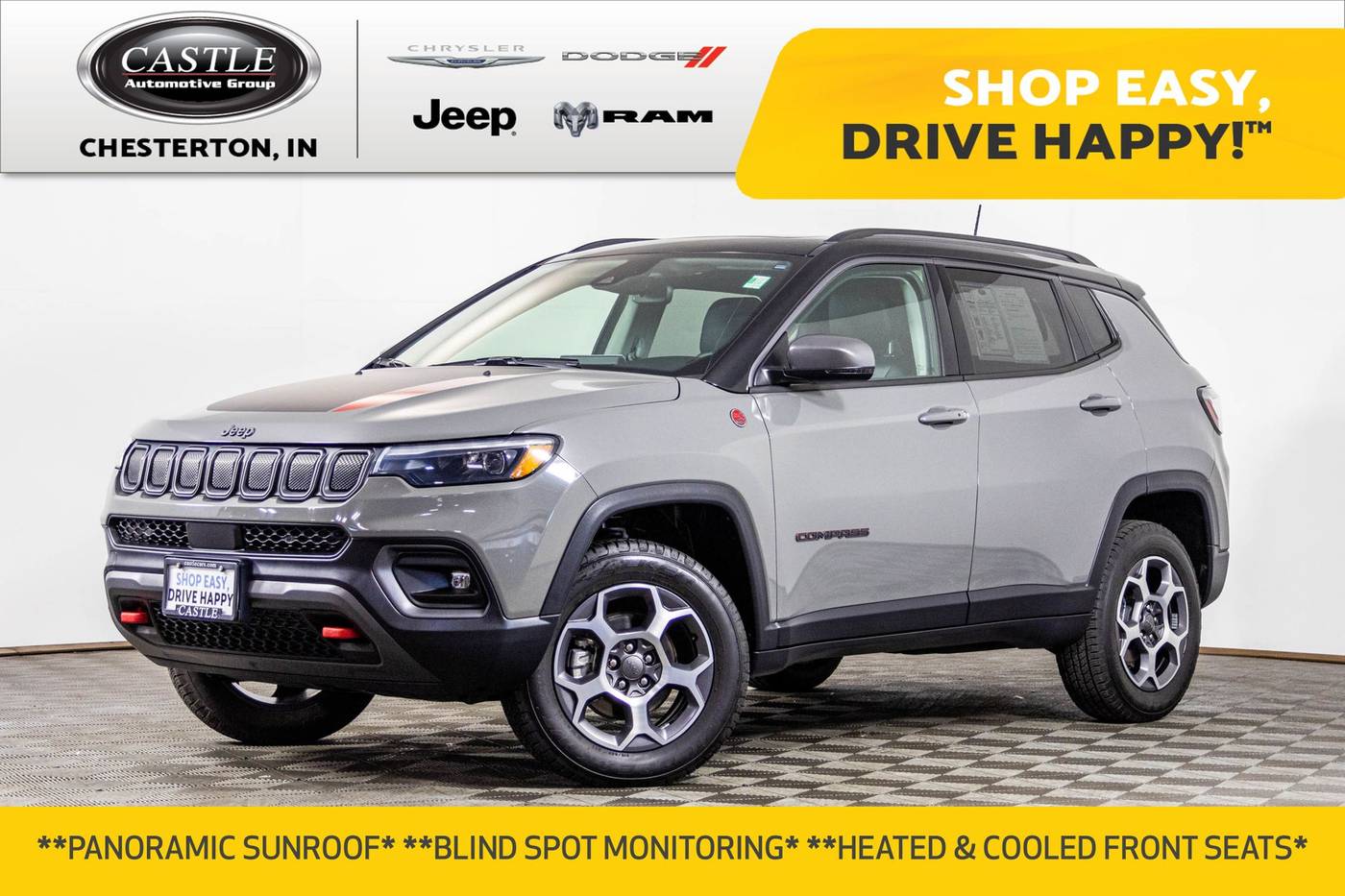 2022 Jeep Compass Trailhawk — SUV — 17,187 mi — Chesterton, IN