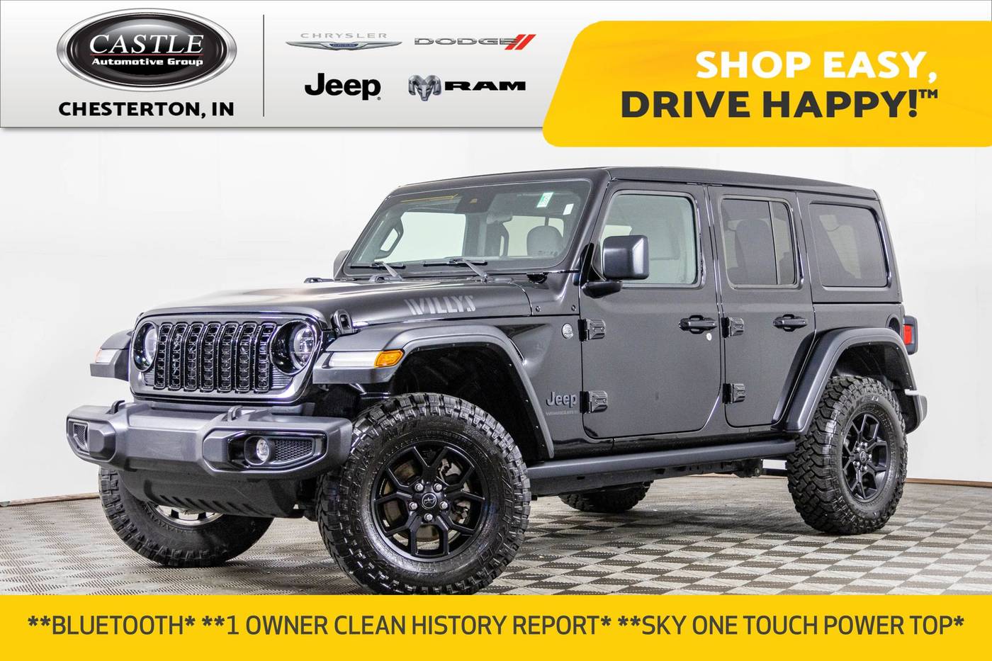 2024 Jeep Wrangler Willys — SUV — 20,348 mi — Chesterton, IN