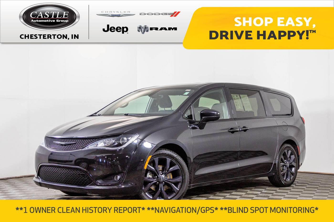 2018 Chrysler Pacifica Touring Plus — Minivan — 128,087 mi — Chesterton, IN
