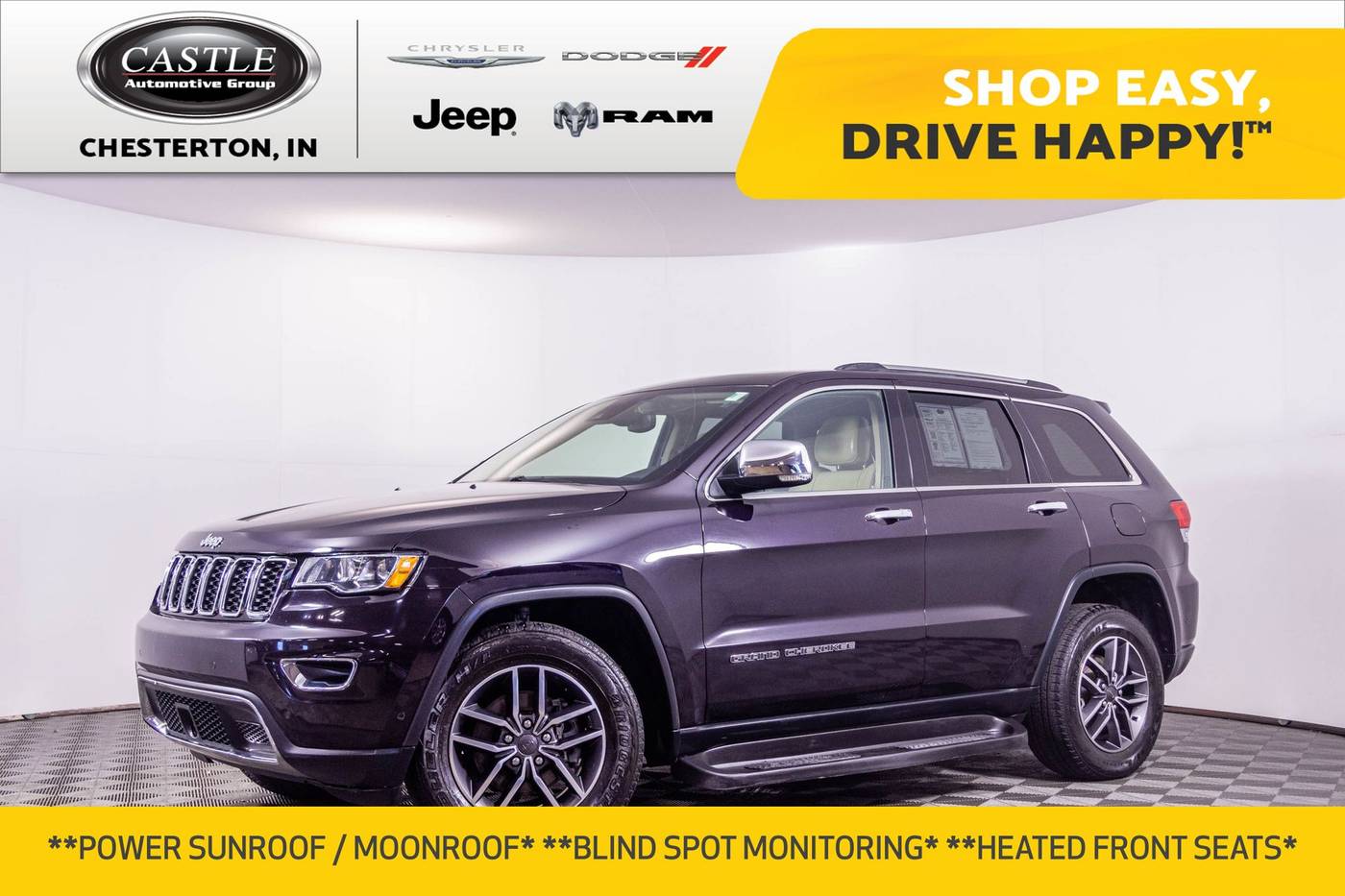 2019 Jeep Grand Cherokee Limited — SUV — 75,498 mi — Chesterton, IN
