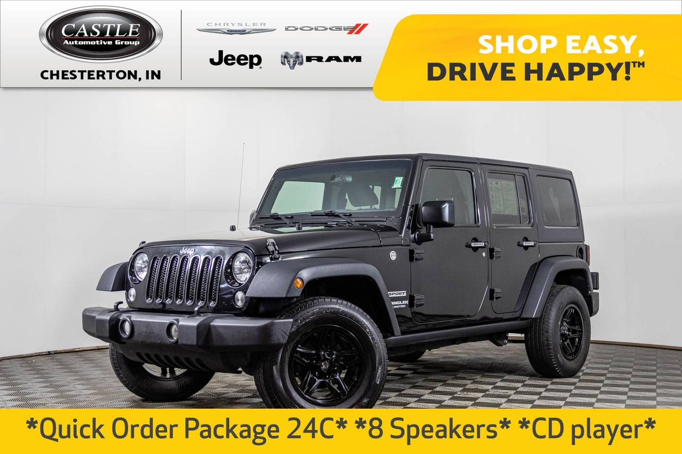 2016 Jeep Wrangler Sport — SUV — 115,057 mi — Chesterton, IN