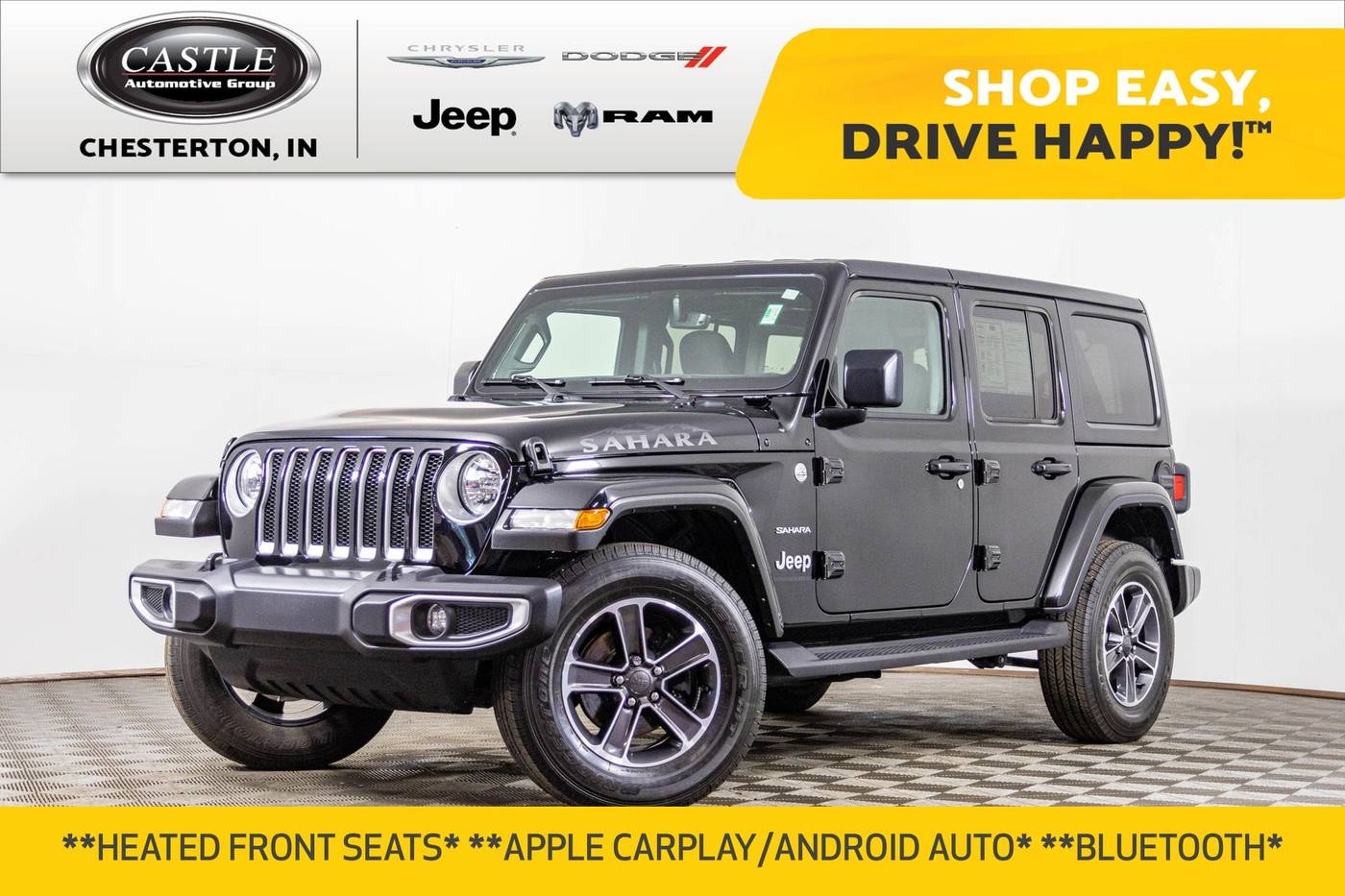 2023 Jeep Wrangler Sahara — SUV — 20,463 mi — Chesterton, IN