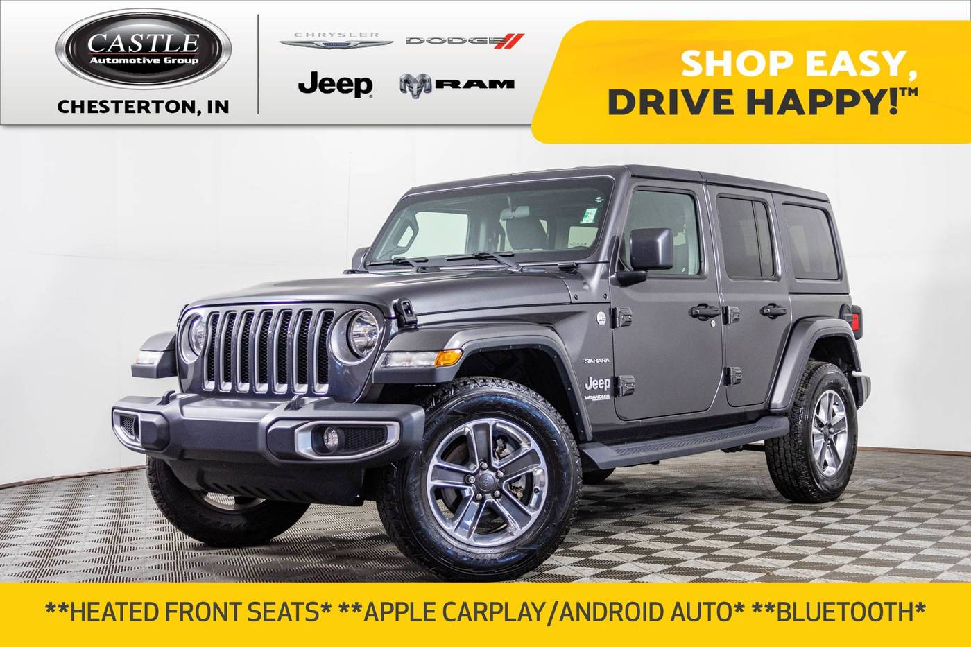 2018 Jeep Wrangler Sahara — SUV — 84,028 mi — Chesterton, IN