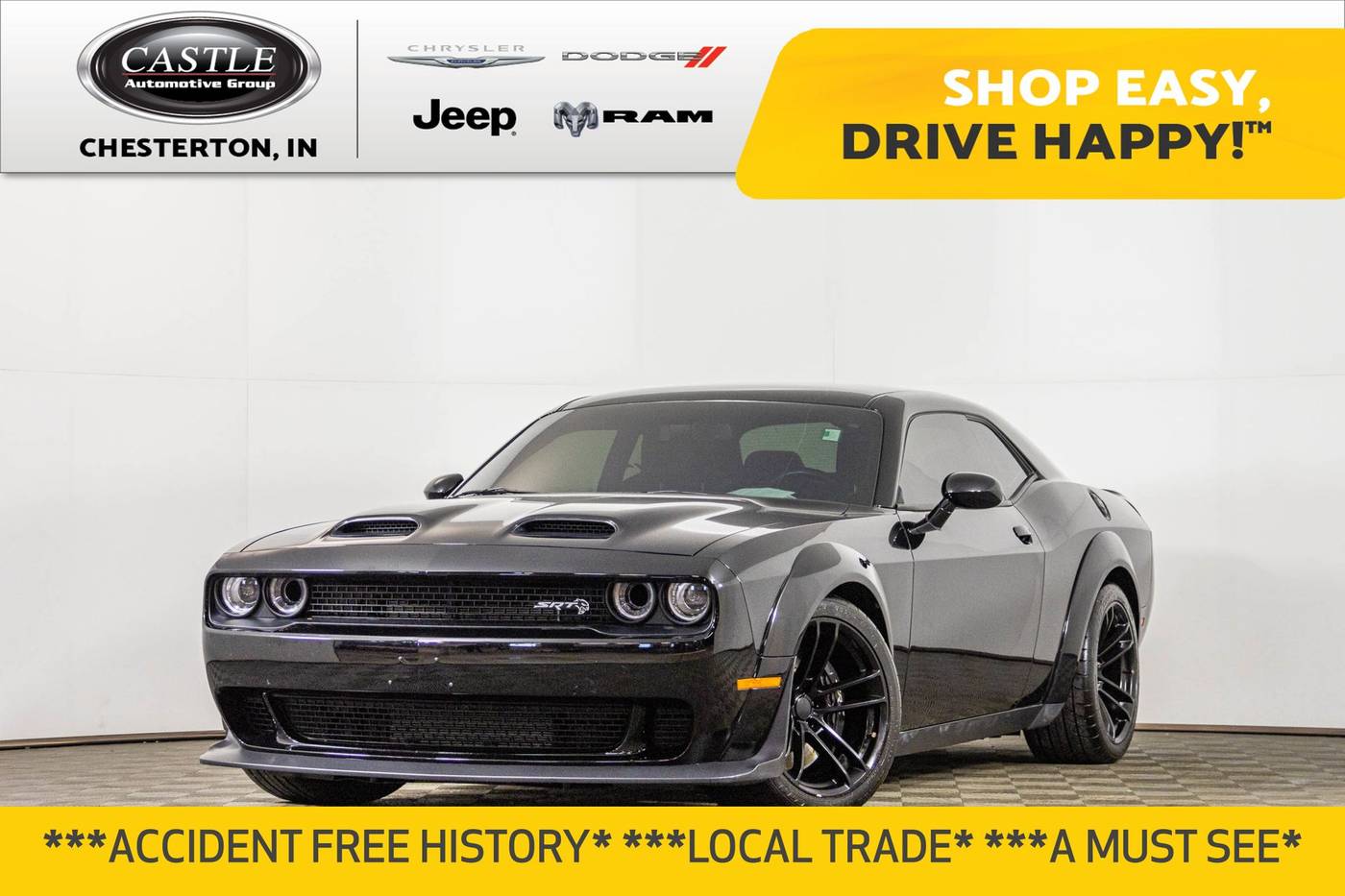 2021 Dodge Challenger SRT Hellcat Widebody — Coupe — 17,231 mi — Chesterton, IN
