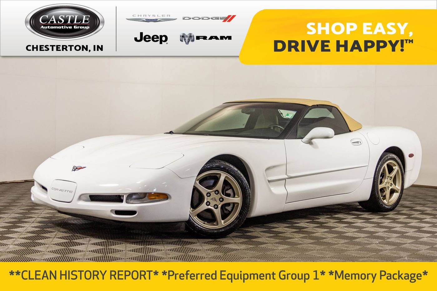 2004 Chevrolet Corvette Base — Convertible — 61,523 mi — Chesterton, IN