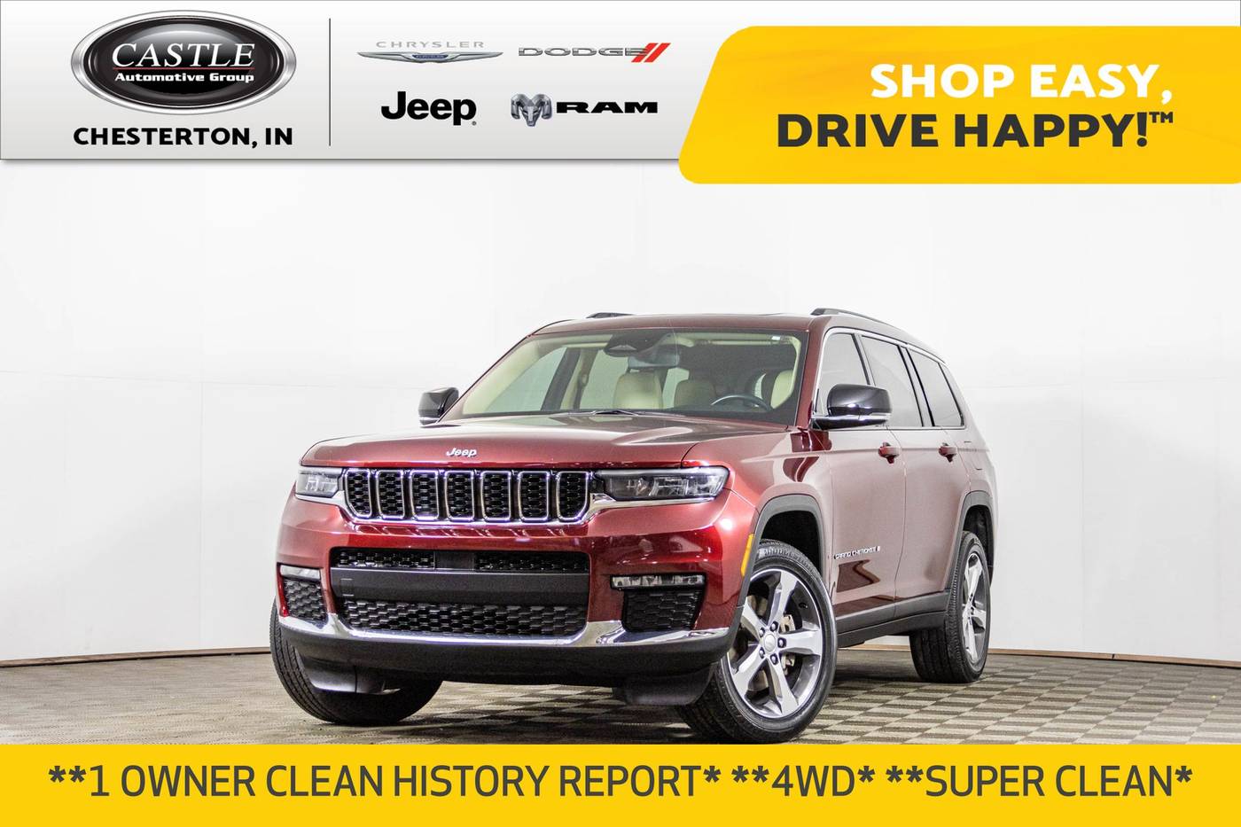 2022 Jeep Grand Cherokee Limited — SUV — 49,588 mi — Chesterton, IN