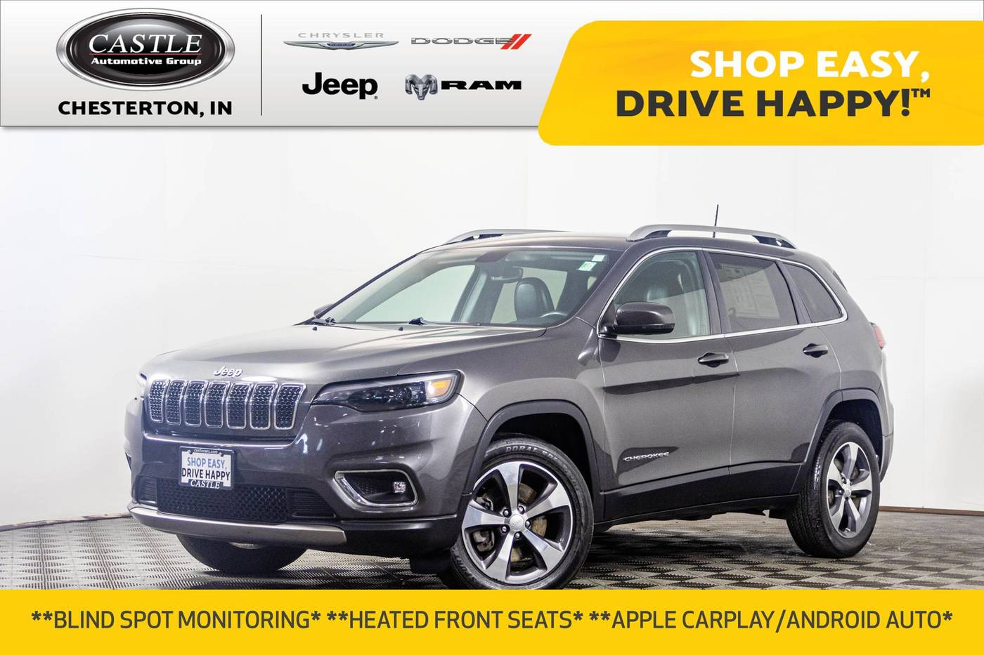 2019 Jeep Cherokee Limited — SUV — 124,713 mi — Chesterton, IN