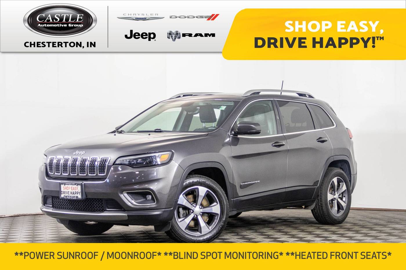 2019 Jeep Cherokee Limited — SUV — 88,255 mi — Chesterton, IN