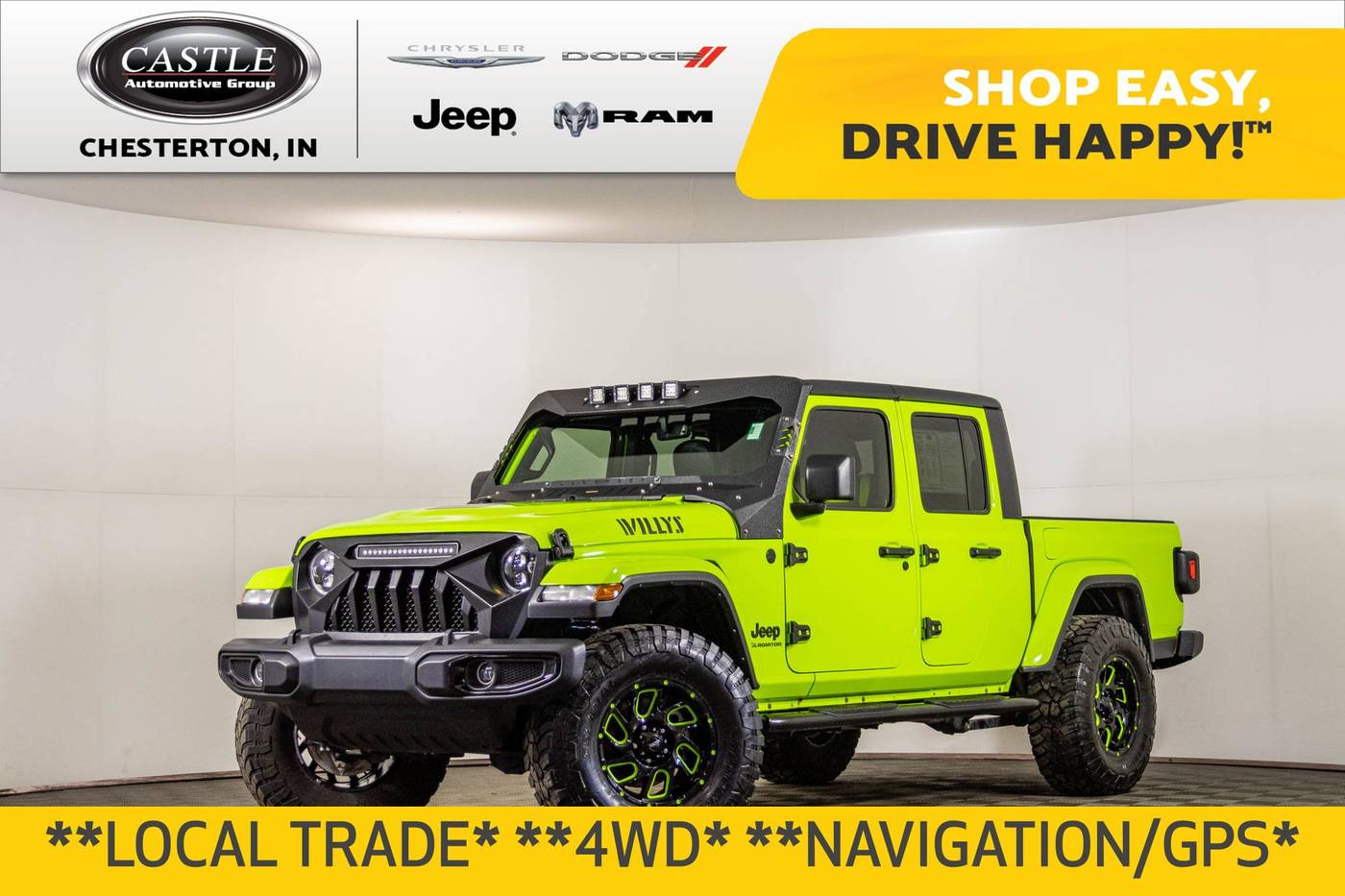 2021 Jeep Gladiator Willys — Pickup Truck — 42,421 mi — Chesterton, IN