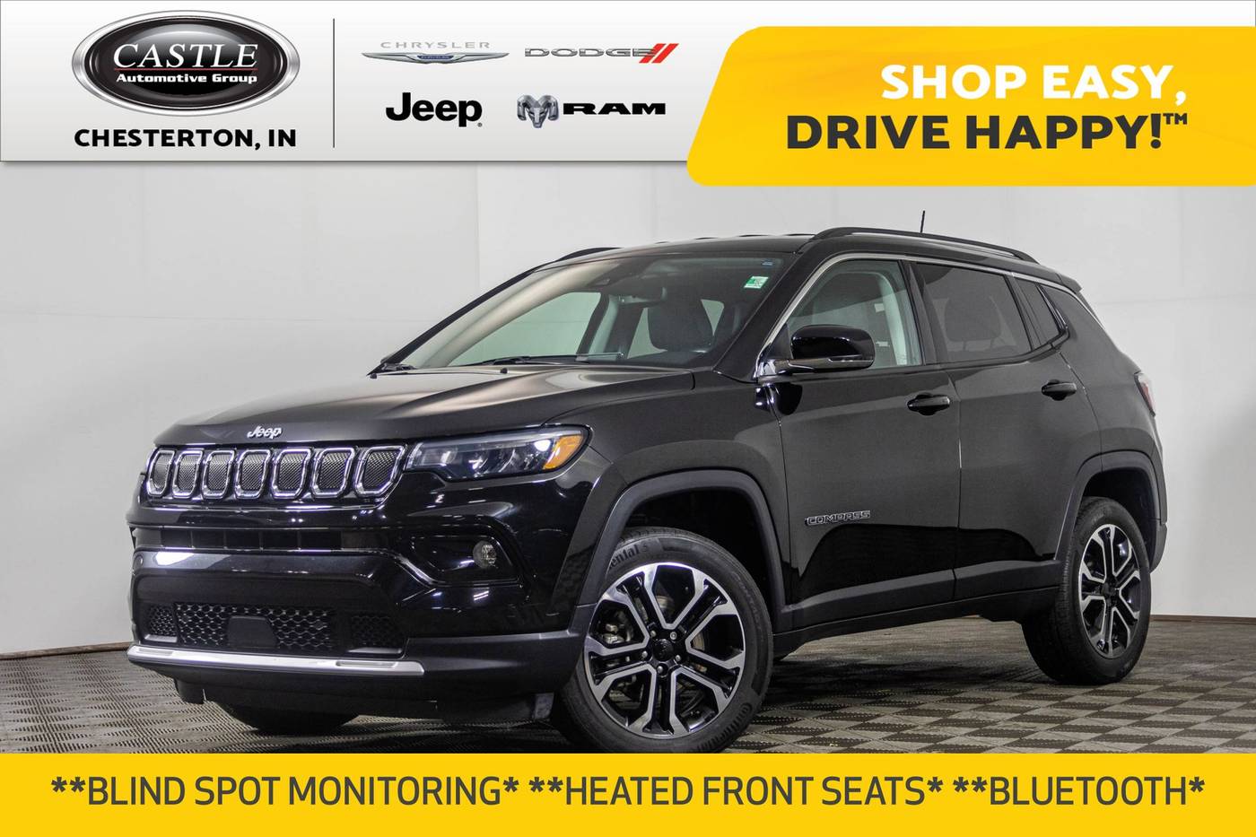 2022 Jeep Compass Limited — SUV — 23,587 mi — Chesterton, IN