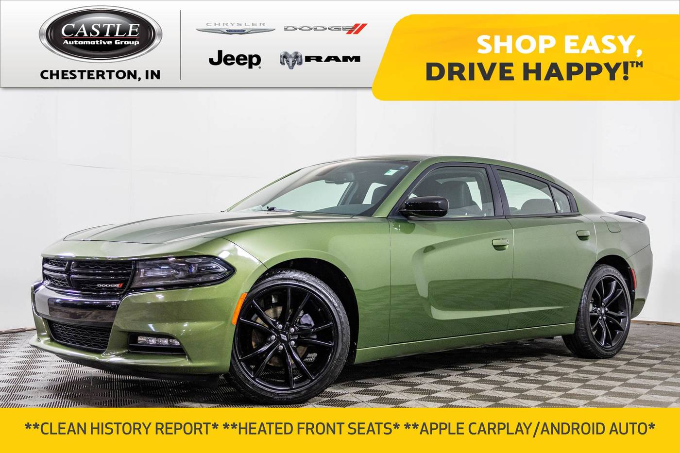 2018 Dodge Charger SXT Plus — Sedan — 91,757 mi — Chesterton, IN
