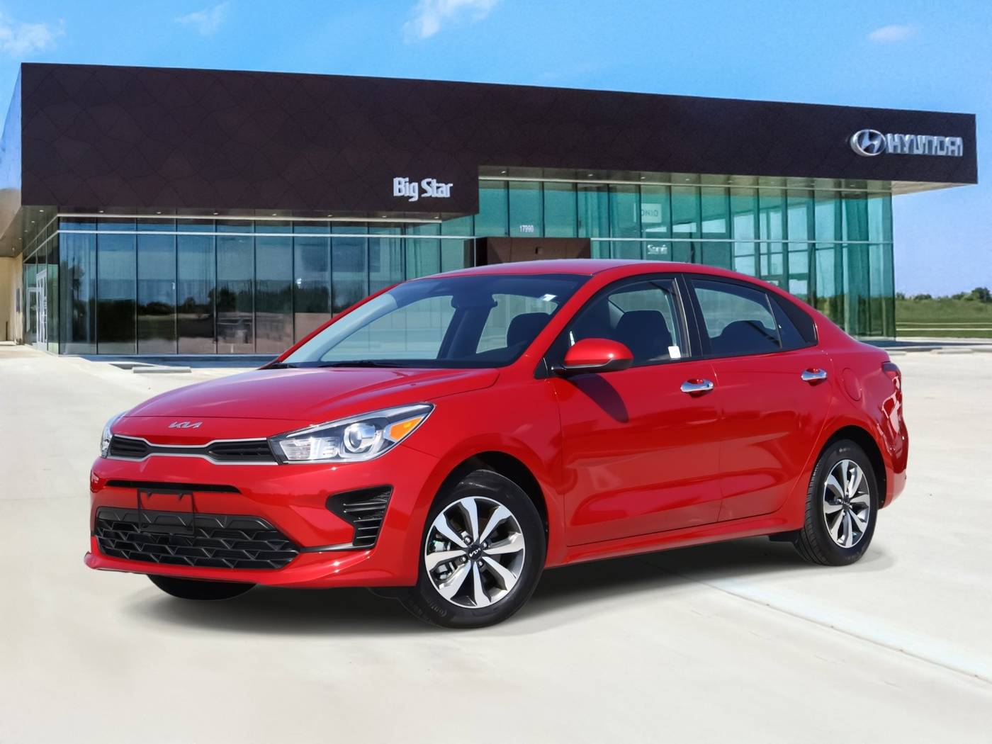 2022 Kia Rio S — Sedan — 6,636 mi — Friendswood, TX
