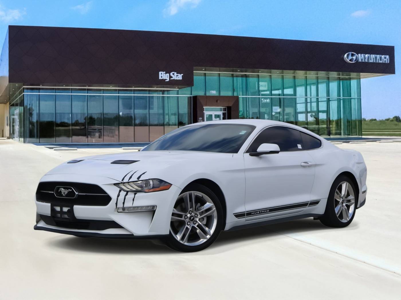 2018 Ford Mustang EcoBoost Premium — Coupe — 75,586 mi — Friendswood, TX