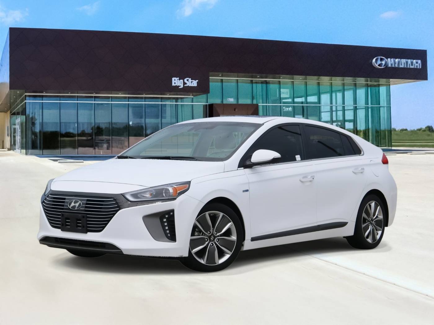 2019 Hyundai Ioniq Hybrid Limited — Hatchback — 42,133 mi — Friendswood, TX