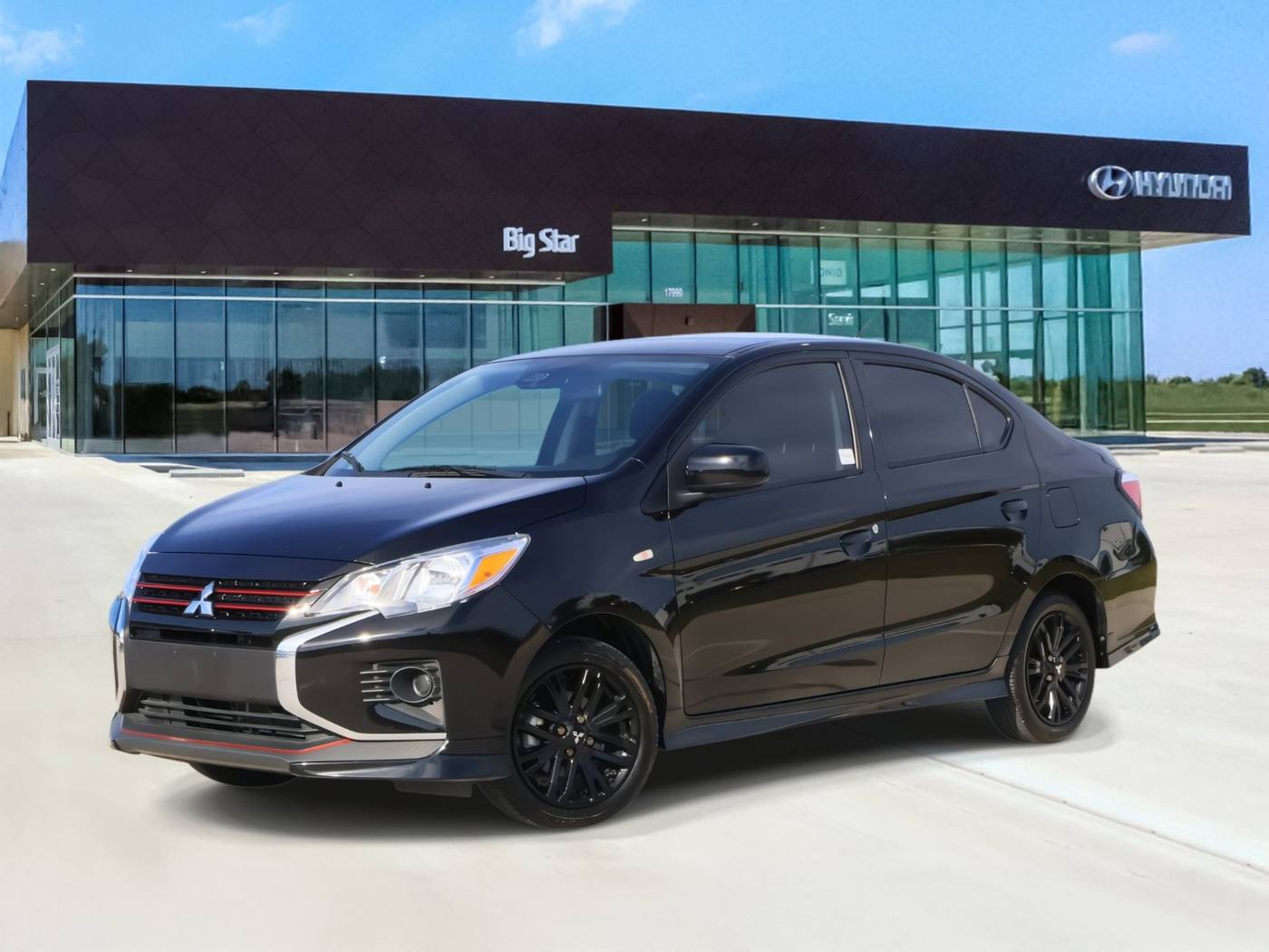 2024 Mitsubishi Mirage Black Edition — Sedan — 9,986 mi — Friendswood, TX