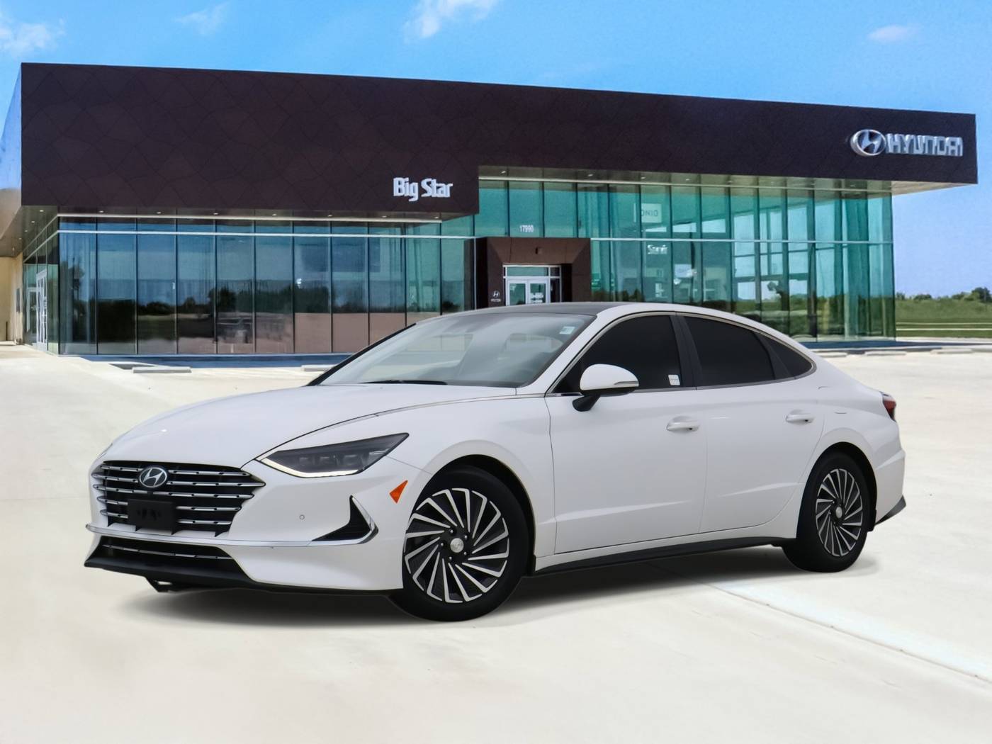 2021 Hyundai Sonata Hybrid Limited — Sedan — 46,826 mi — Friendswood, TX
