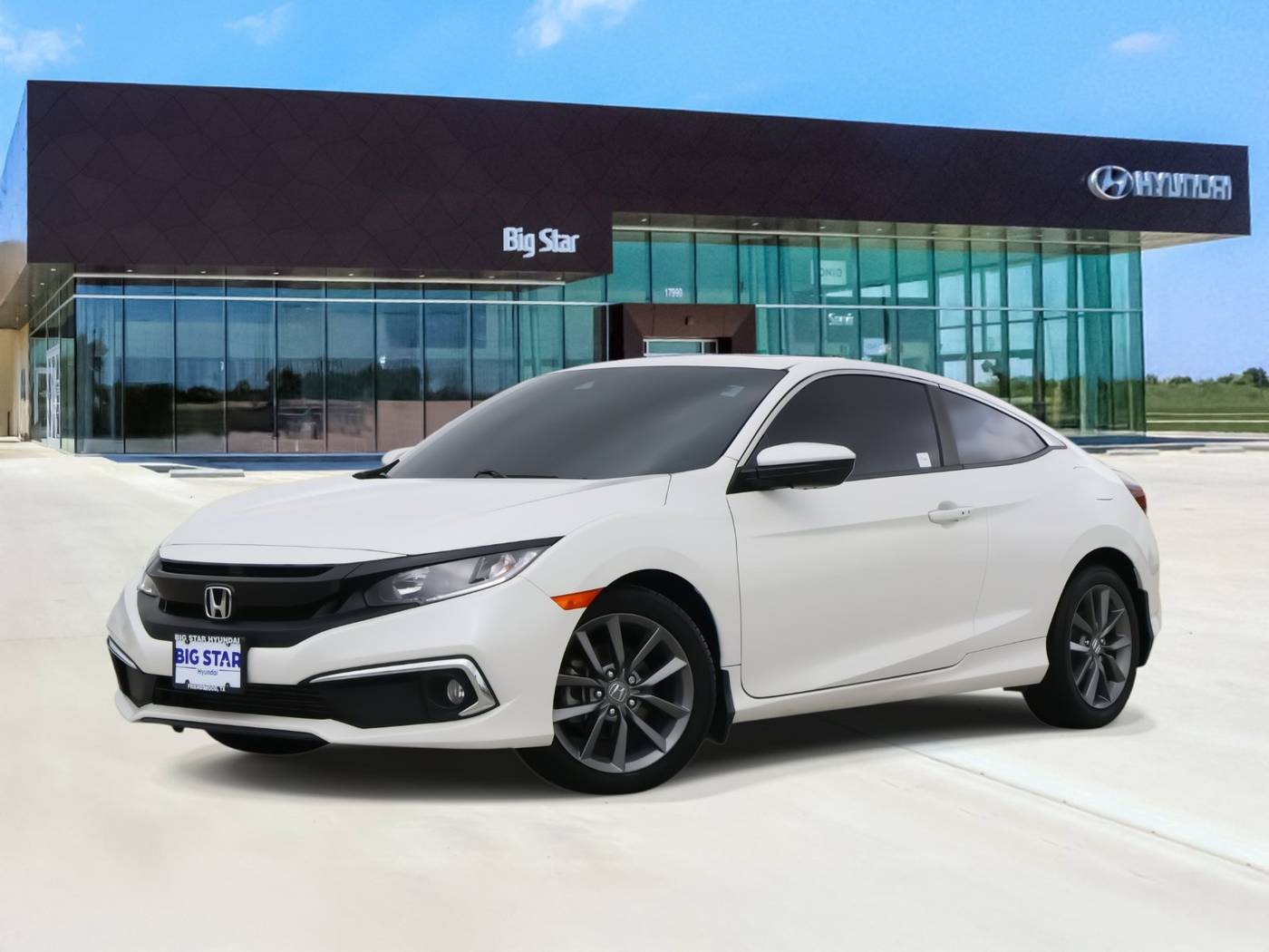 2019 Honda Civic EX — Coupe — 72,341 mi — Friendswood, TX