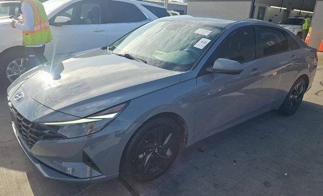 2023 Hyundai Elantra Hybrid Blue — Sedan — 33,269 mi — Friendswood, TX