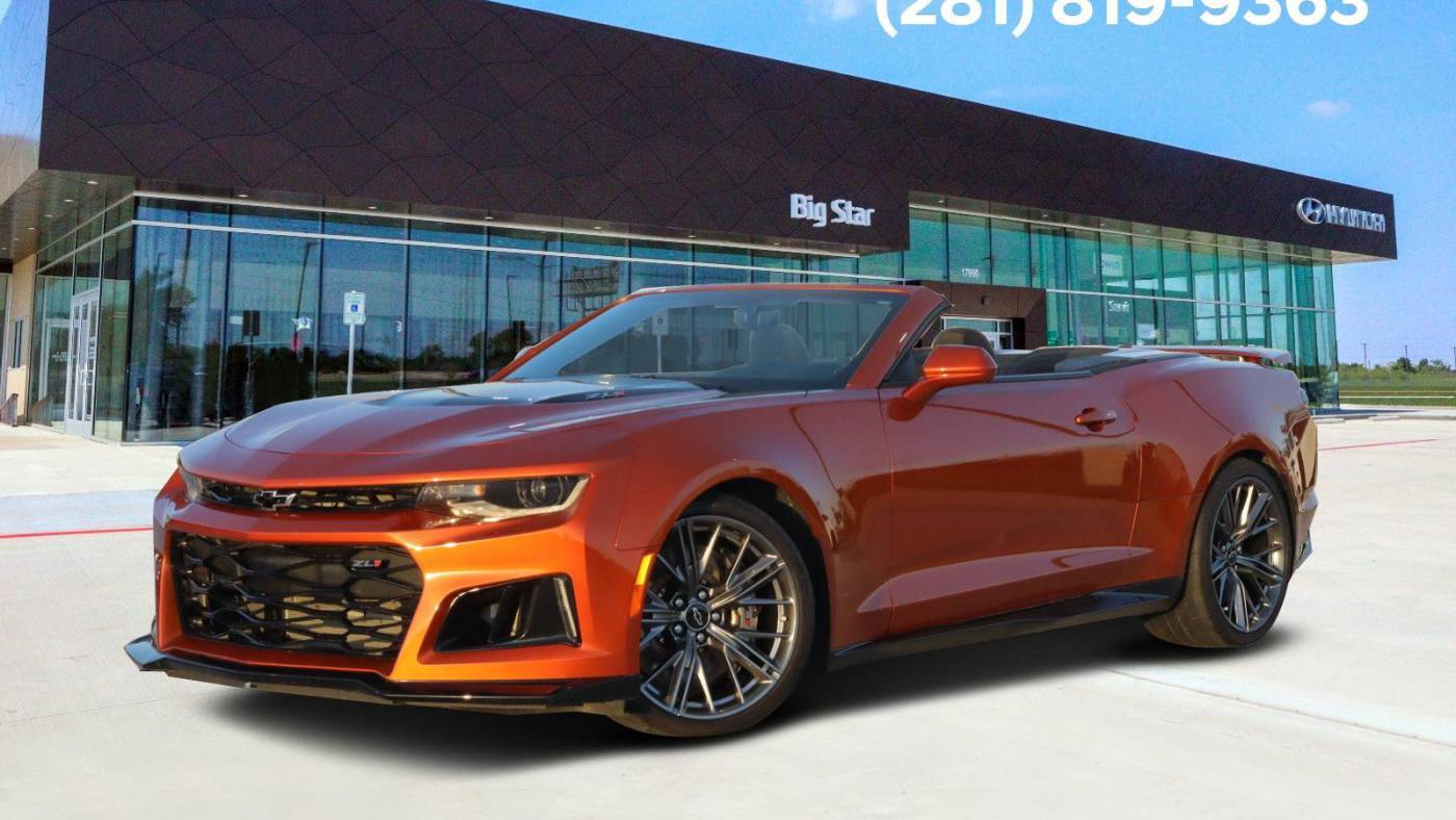 2023 Chevrolet Camaro ZL1 — Convertible — 5,346 mi — Friendswood, TX