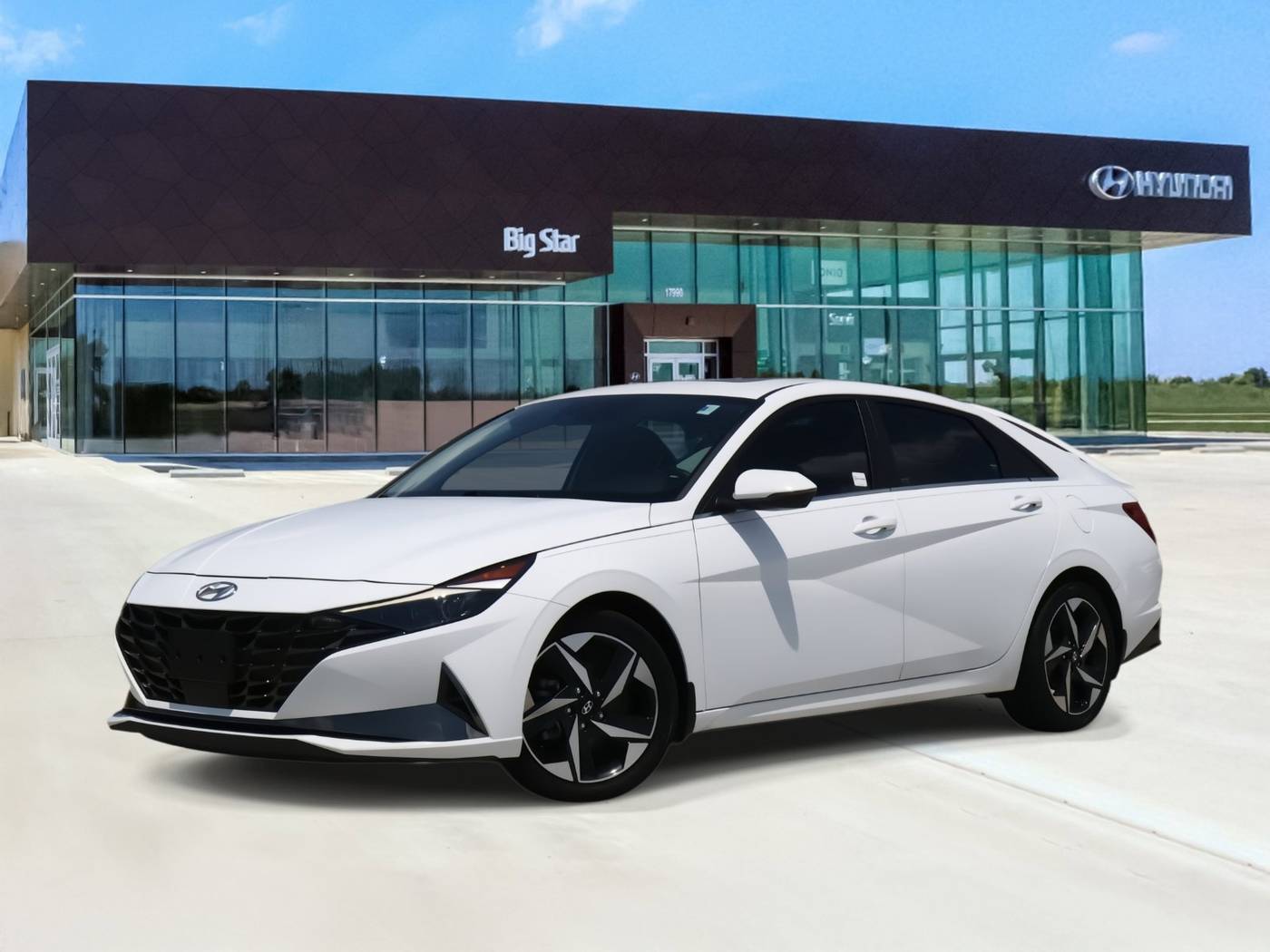 2023 Hyundai Elantra Hybrid Limited — Sedan — 55,260 mi — Friendswood, TX