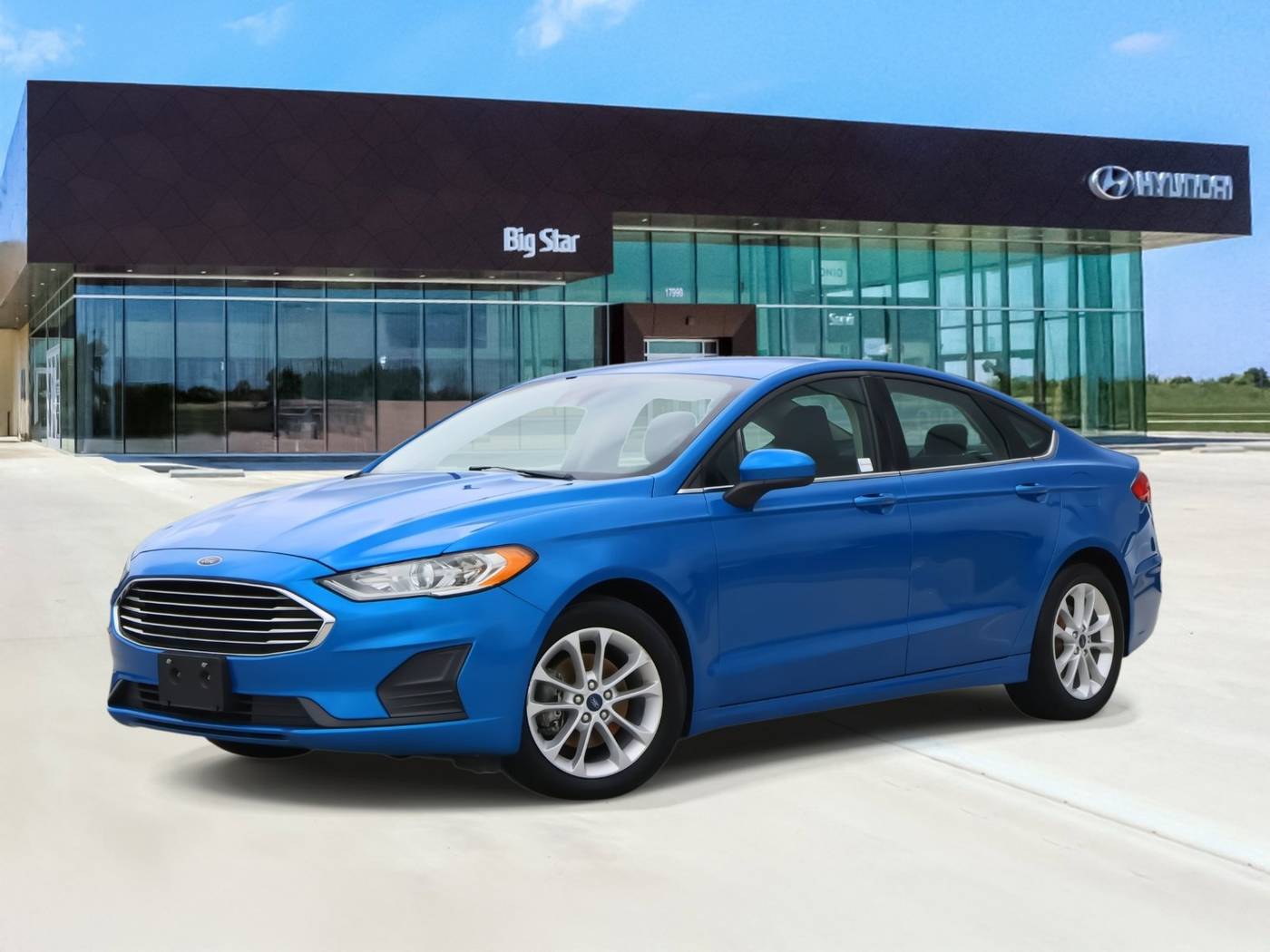2019 Ford Fusion SE — Sedan — 76,427 mi — Friendswood, TX