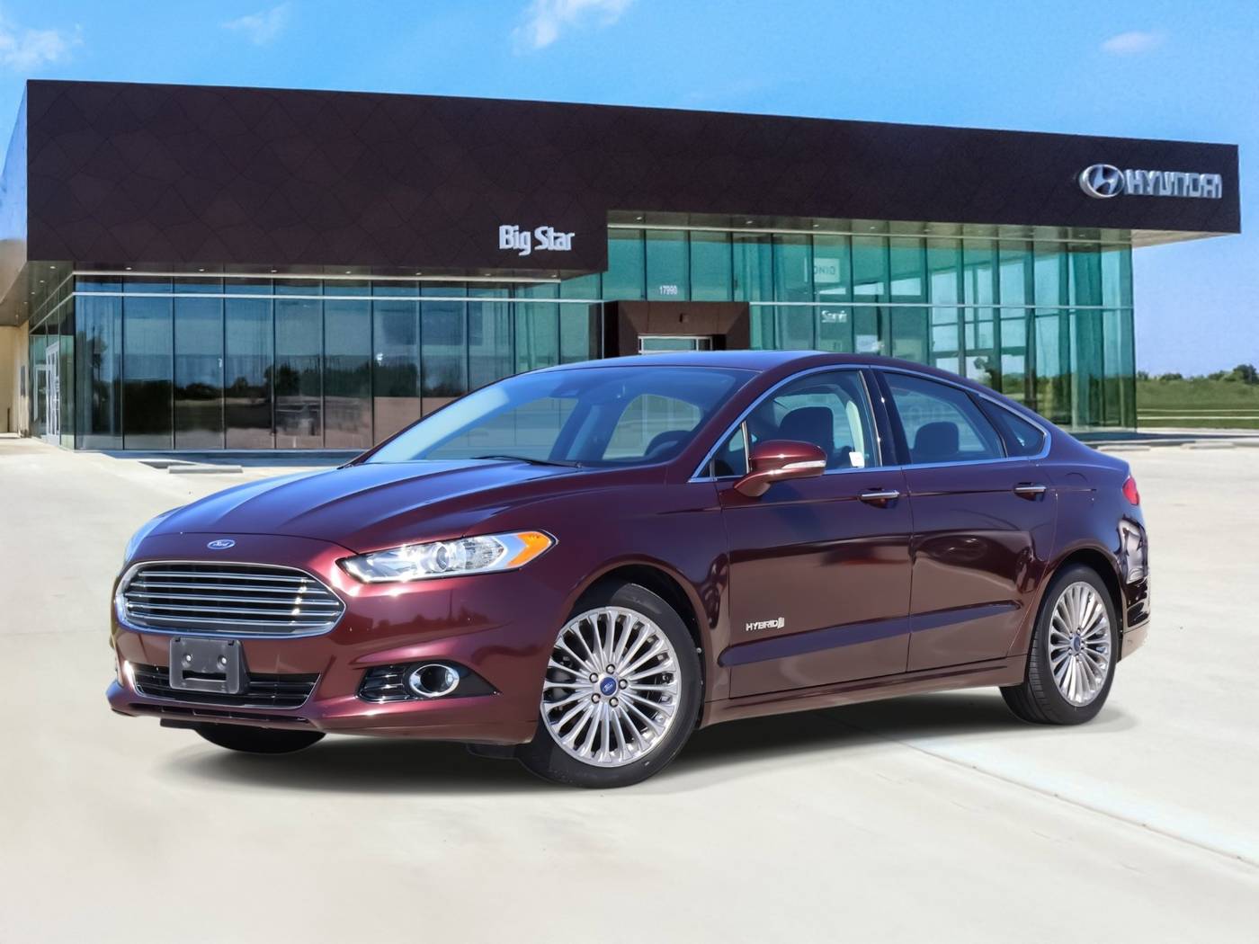 2013 Ford Fusion Hybrid Titanium — Sedan — 103,997 mi — Friendswood, TX