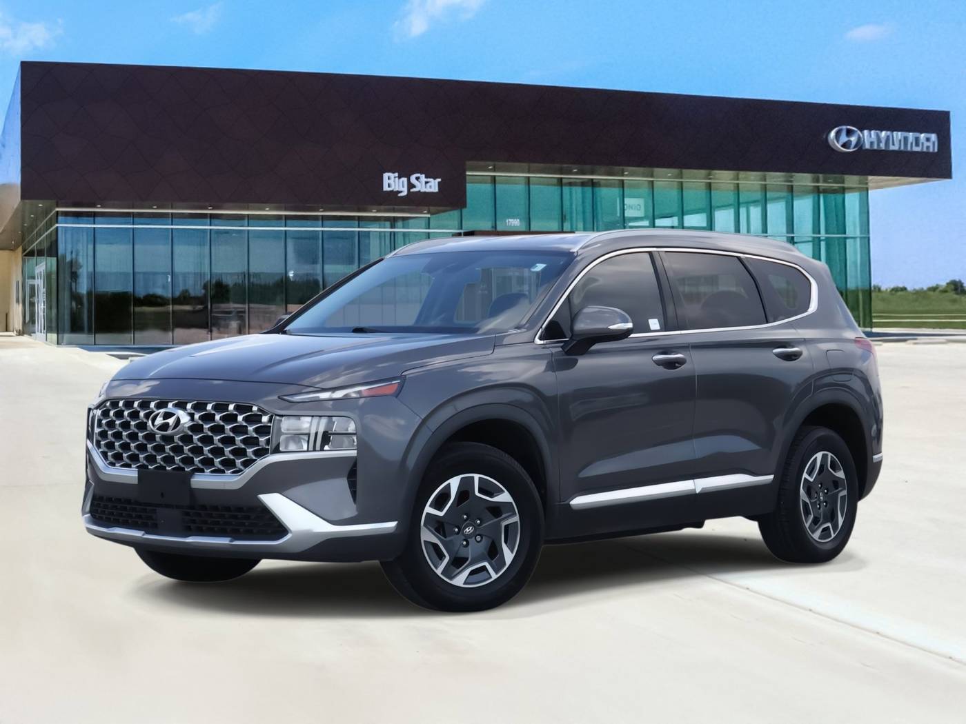 2021 Hyundai Santa Fe Hybrid Blue — SUV — 85,393 mi — Friendswood, TX