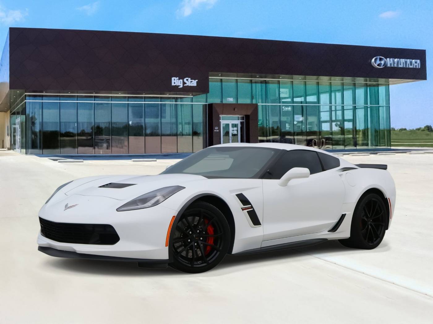 2017 Chevrolet Corvette Grand Sport 1LT — Coupe — 31,268 mi — Friendswood, TX