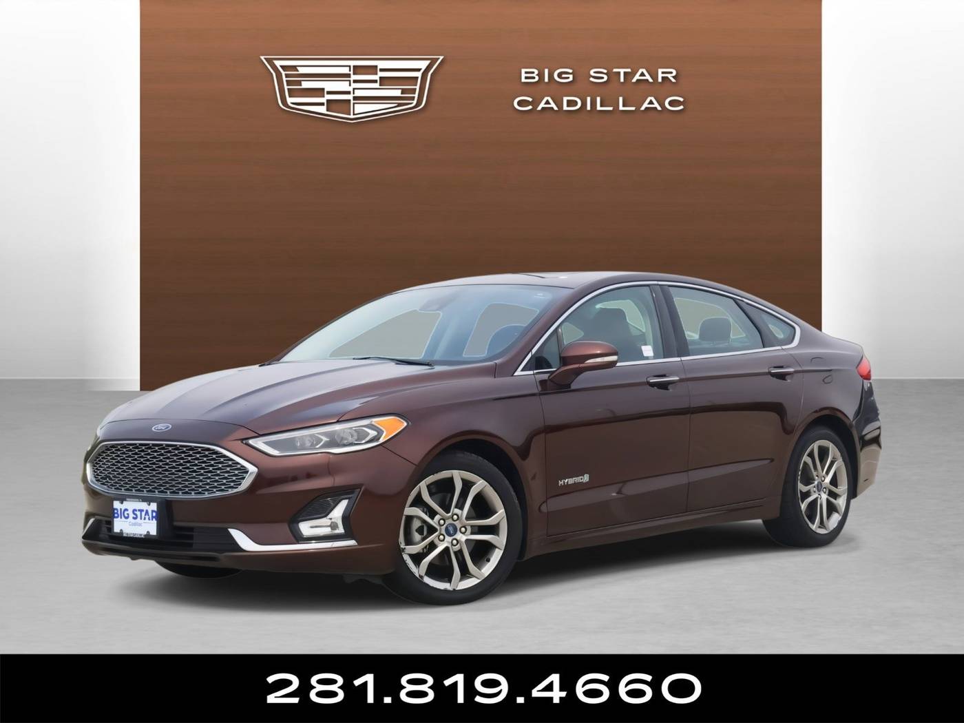 2019 Ford Fusion Hybrid Titanium — Sedan — 52,779 mi — Friendswood, TX