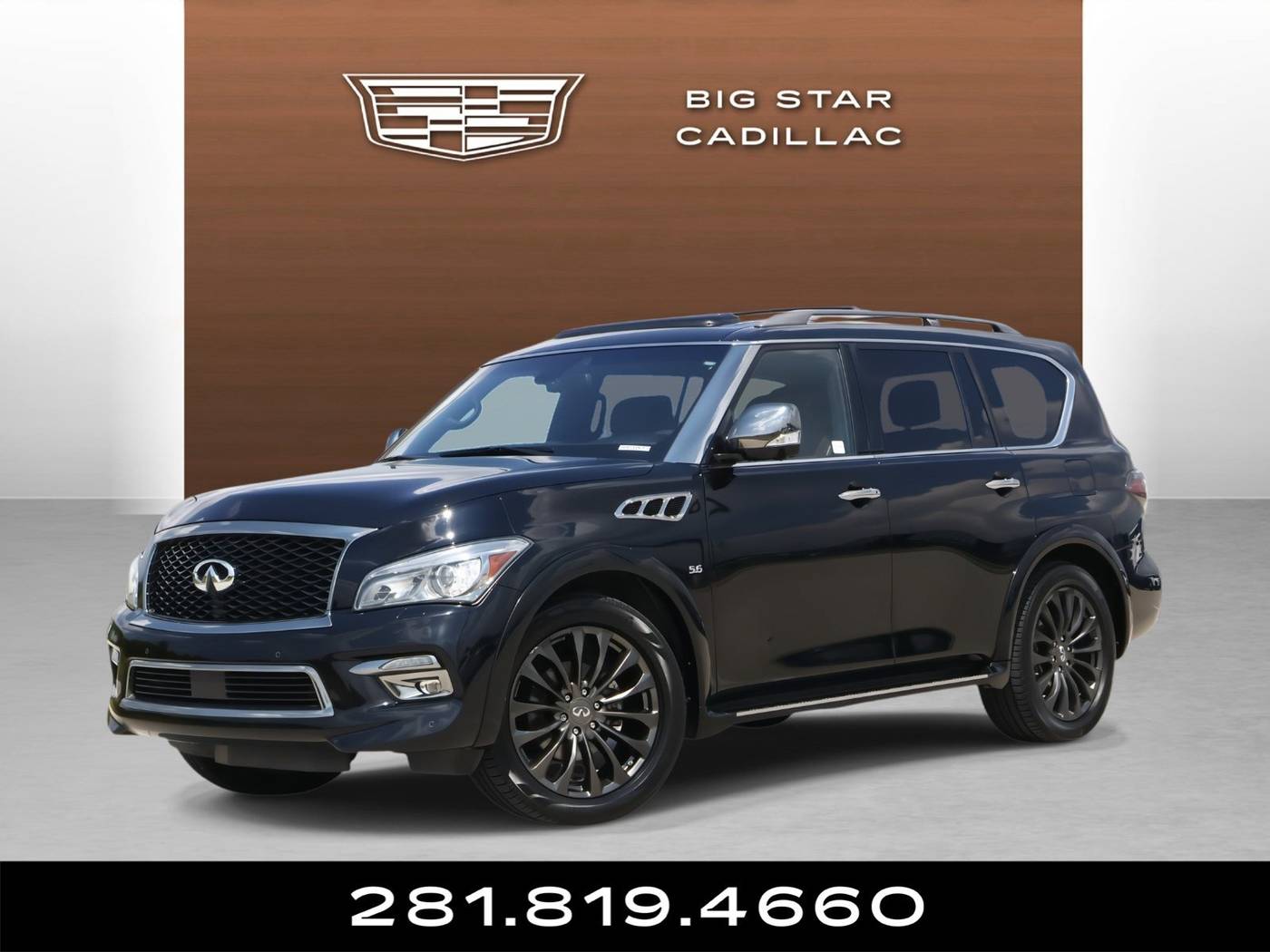 2015 INFINITI QX80 LIMITED — SUV — 77,233 mi — Friendswood, TX