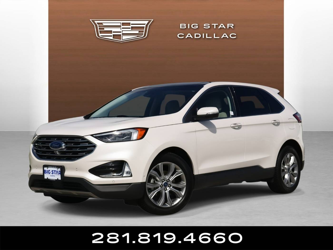 2019 Ford Edge Titanium — SUV — 47,019 mi — Friendswood, TX