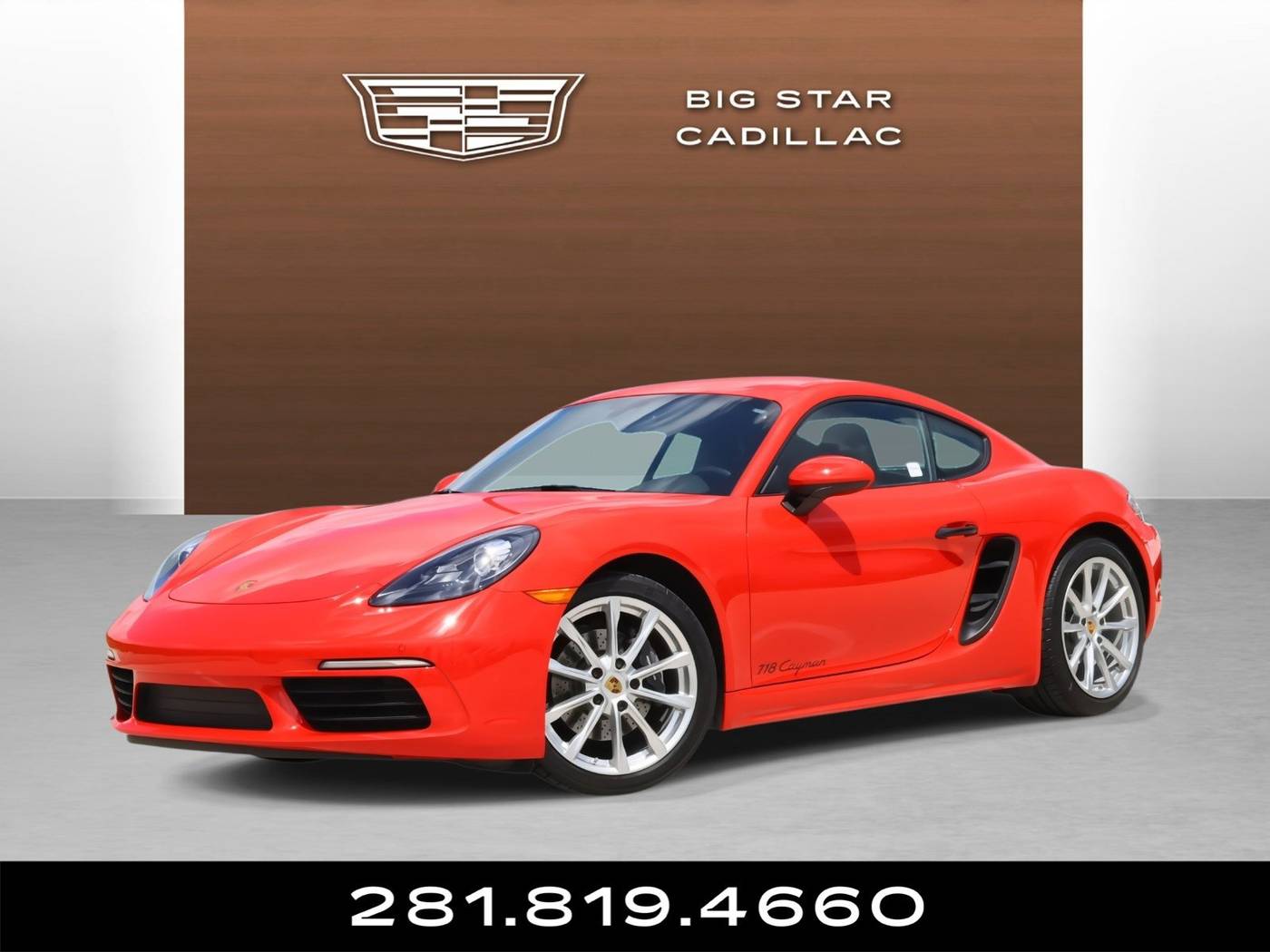 2019 Porsche 718 Cayman Standard — Coupe — 21,282 mi — Friendswood, TX