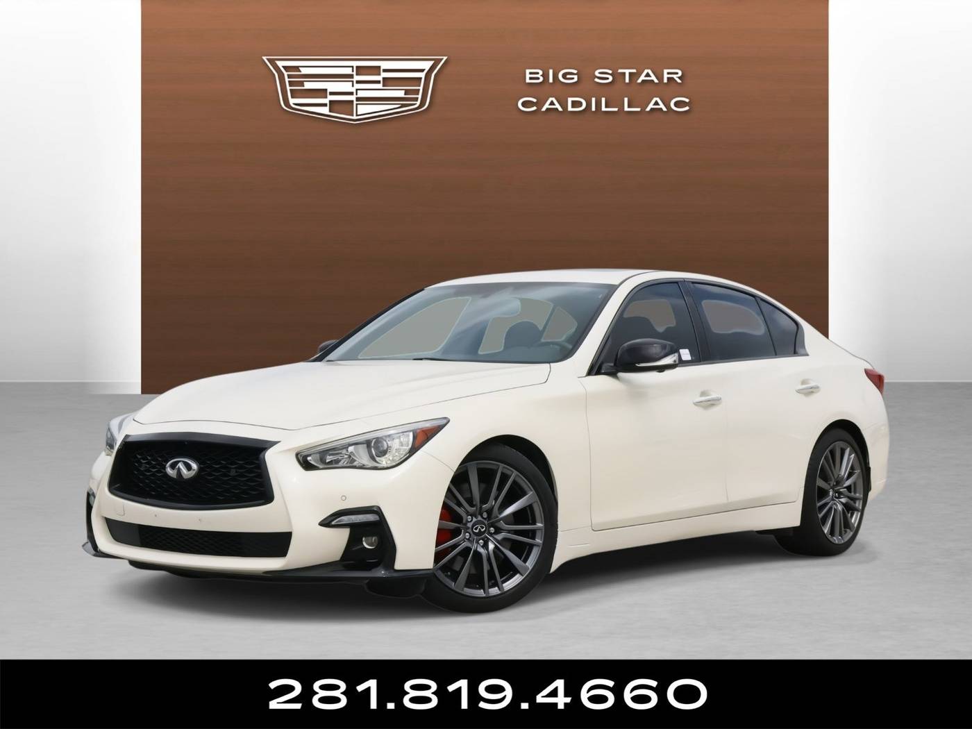 2021 INFINITI Q50 RED SPORT 400 — Sedan — 43,295 mi — Friendswood, TX