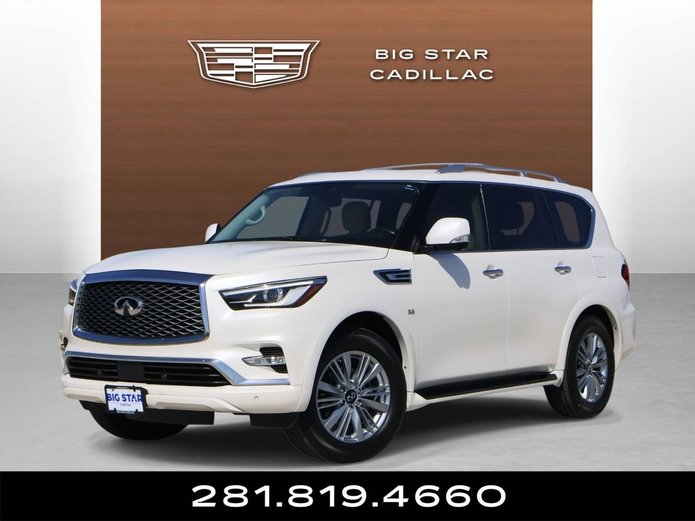 2019 INFINITI QX80 LUXE — SUV — 74,651 mi — Friendswood, TX
