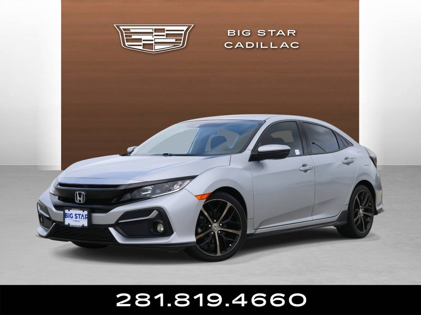 2021 Honda Civic Sport — Hatchback — 56,554 mi — Friendswood, TX