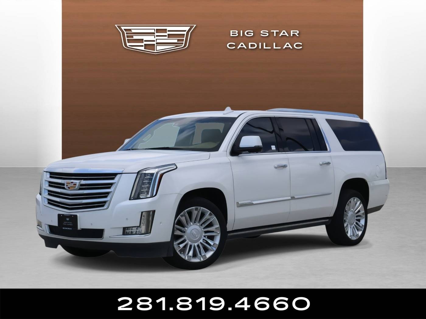 2019 Cadillac Escalade Platinum — SUV — 73,891 mi — Friendswood, TX