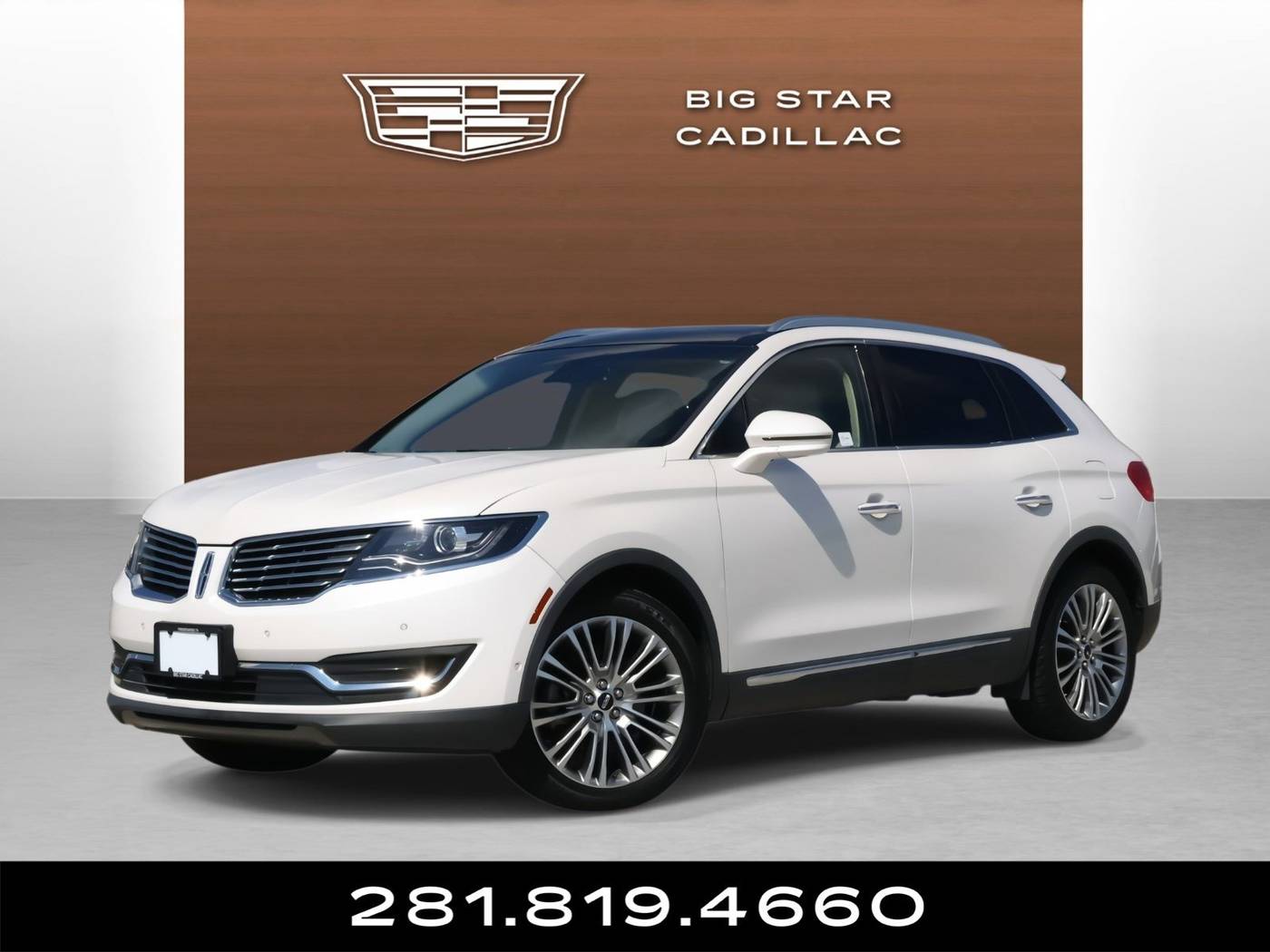 2017 Lincoln MKX Reserve — SUV — 55,376 mi — Friendswood, TX