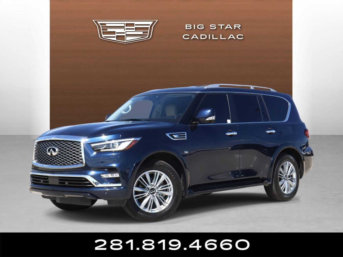 2019 INFINITI QX80 LUXE — SUV — 61,076 mi — Friendswood, TX