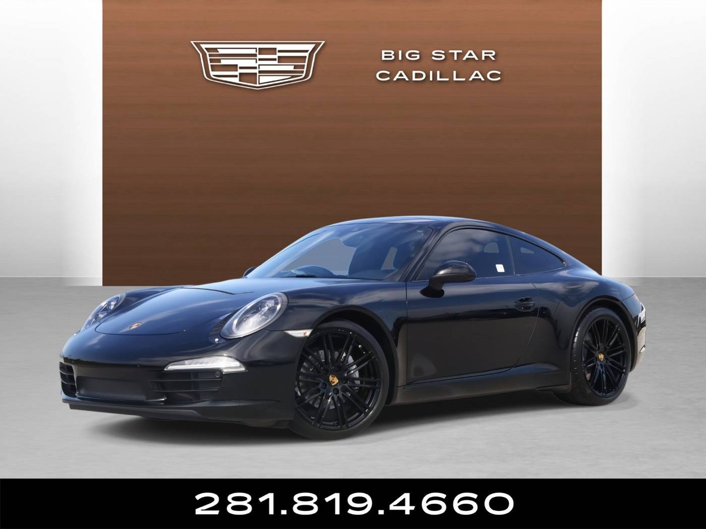 2016 Porsche 911 Carrera Black Edition — Coupe — 37,356 mi — Friendswood, TX
