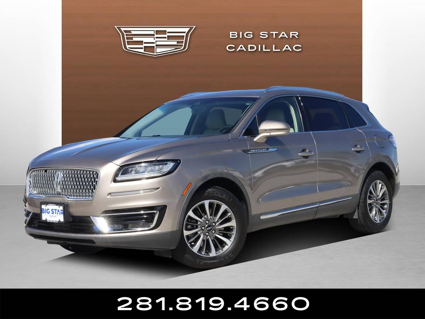2019 Lincoln Nautilus Select — SUV — 55,733 mi — Friendswood, TX