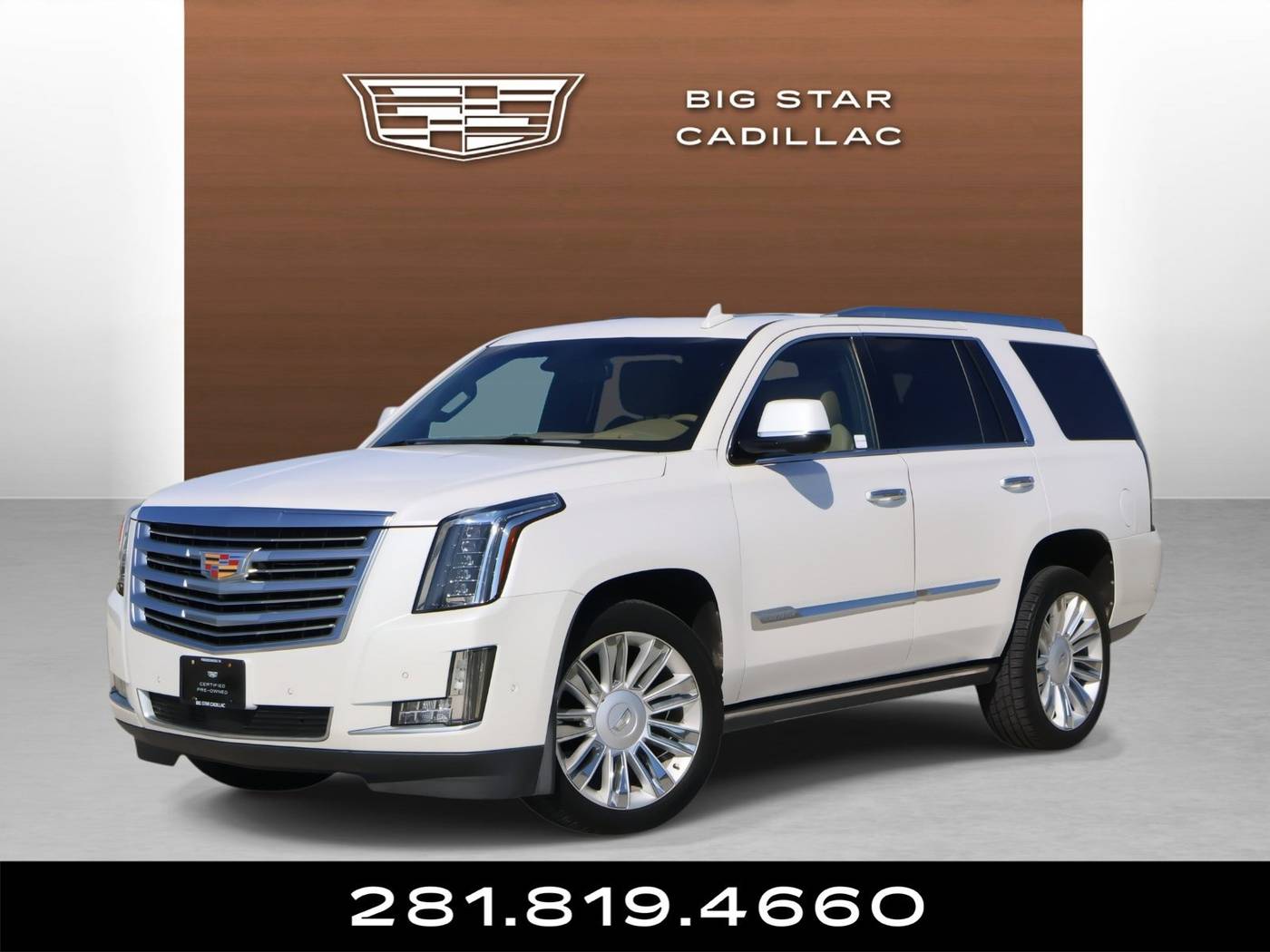 2019 Cadillac Escalade Platinum — SUV — 41,011 mi — Friendswood, TX