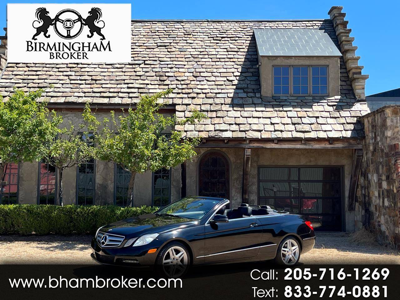 2013 Mercedes-Benz E-Class E 350 — Convertible — 144,840 mi — Birmingham, AL