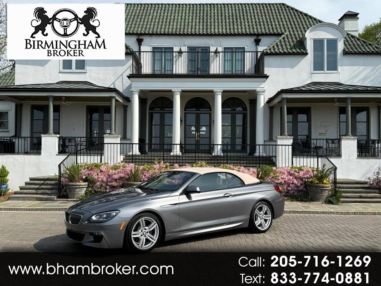 2015 BMW 6 Series 640i — Convertible — 34,947 mi — Birmingham, AL