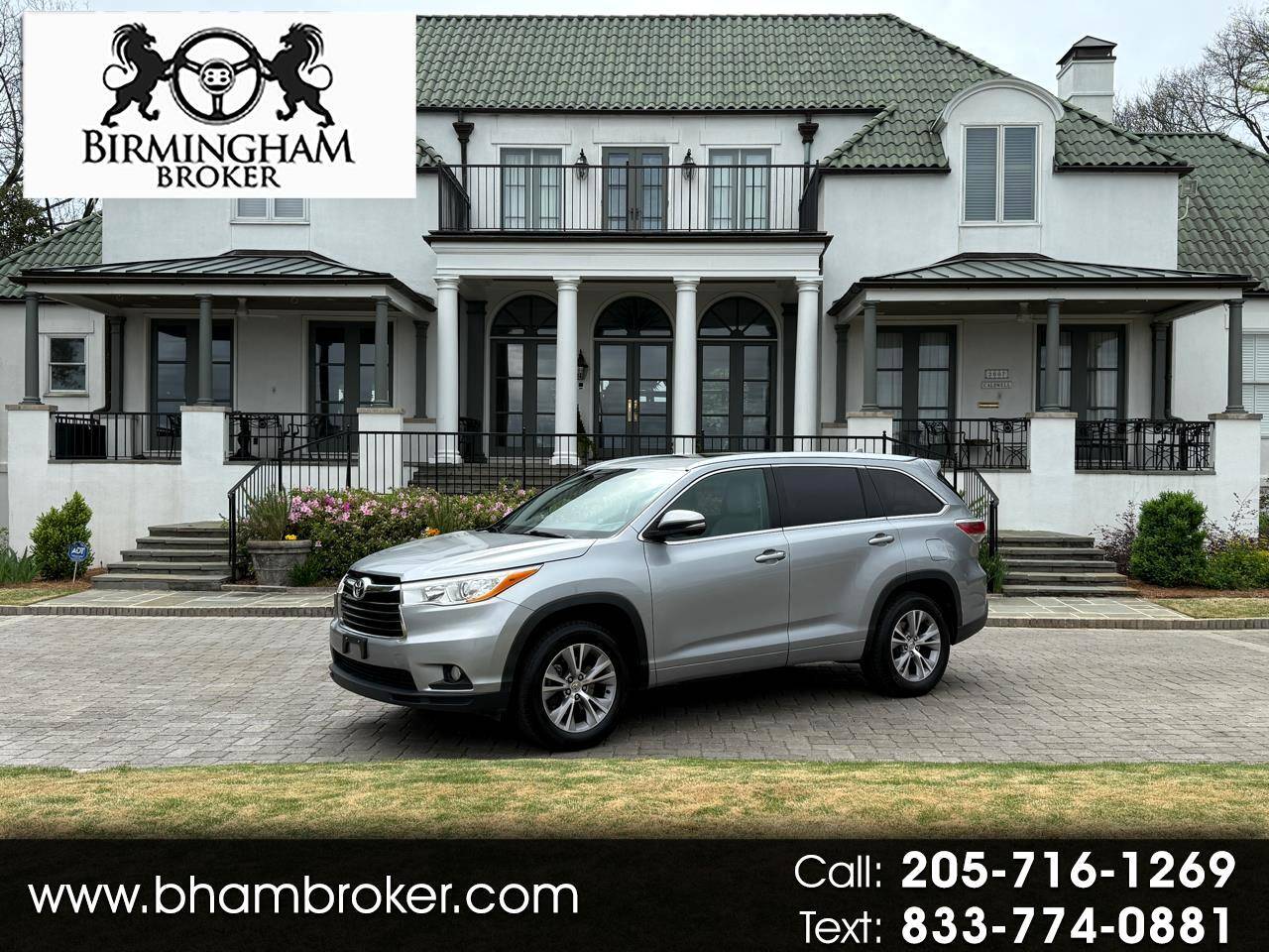 2014 Toyota Highlander XLE — SUV — 118,530 mi — Birmingham, AL